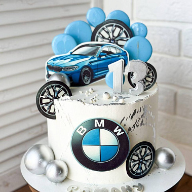 Торт "BMW" купить - ивантеевка.сладкоежкин.рф